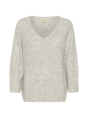Sweter Cream jasnoszary