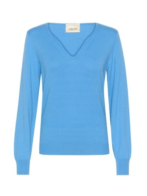 Sweter Cream niebieski