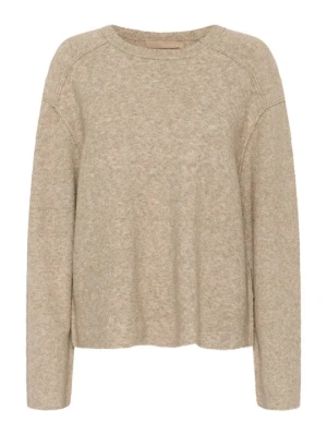 Sweter Culture brązowy