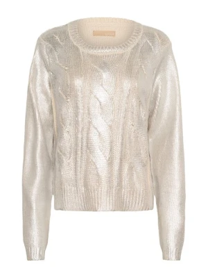 Sweter Culture srebrny