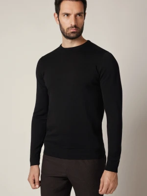 Sweter Czarny Bawełniany Joakim Lancerto