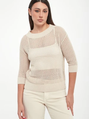 Sweter damski ażurowy JOSEPH RIBKOFF