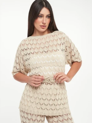 Sweter damski ażurowy TWINSET U&B