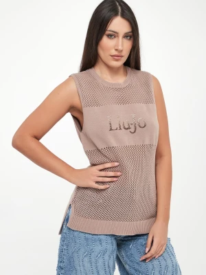 Sweter damski bez rękawów LIU JO