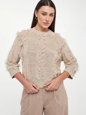 Sweter damski lniany PESERICO