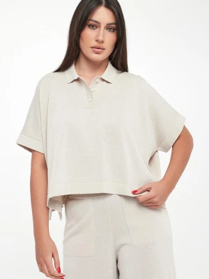 Sweter damski lureksowy PESERICO