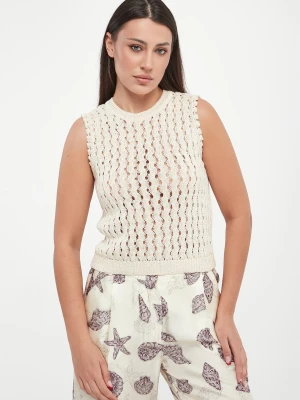 Zdjęcie produktu Top damski ażurowy Emiro MARELLA MONOCHROME
