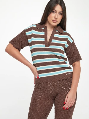 Sweter damski polo ERMANNO FIRENZE