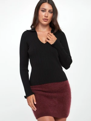 Sweter damski prążkowany Binomio MARELLA SPORT