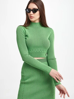 Sweter damski prązkowany PATRIZIA PEPE