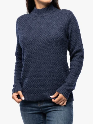 Sweter damski Royal Robbins Westlands Chunky Mock Neck - deep blue