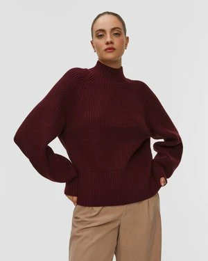 Sweter Damski Varley Martina High Neck Rib Knit