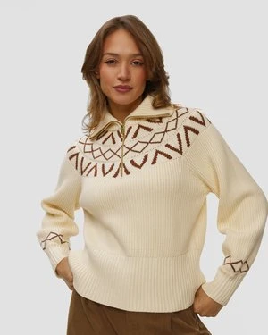 Sweter Damski Varley Sigrid Fairisle Half Zip Knit