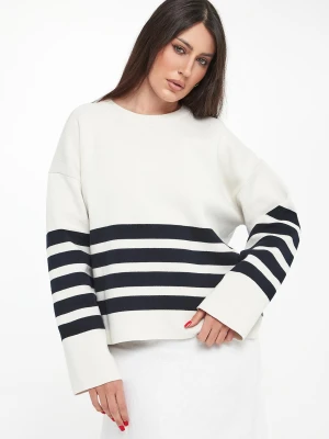 Sweter damski w paski Koa ECOALF