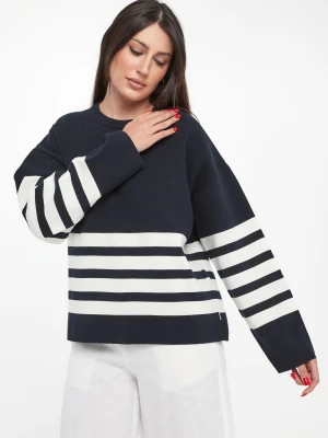 Sweter damski w paski Koa ECOALF