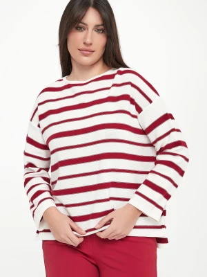 Sweter damski w paski Locusta MM