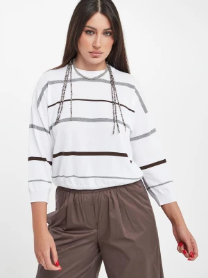 Sweter damski w paski PESERICO