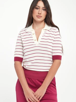 Sweter damski w stylu polo LIU JO