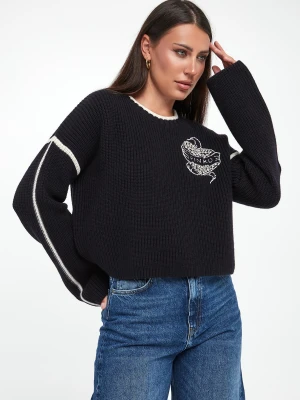 Sweter damski wełniany Alicudi PINKO