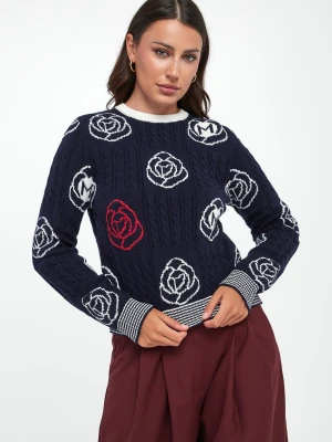 Sweter damski wełniany Fumato MARELLA SPORT