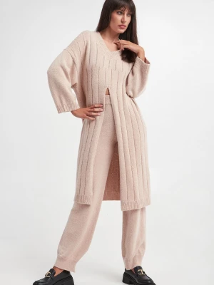 Sweter damski wełniany maxi PESERICO