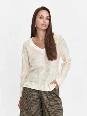 Sweter damski z błyszczącymi cekinami Top Secret
