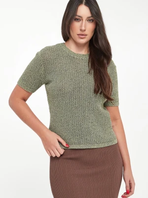 Sweter damski z krótkim rękawem ARMANI EXCHANGE