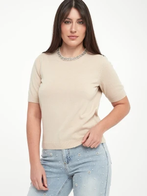 Sweter damski z krótkim rękawem Krissi JOOP!