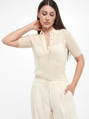 Sweter damski z krótkim rękawem Torbole MARELLA MONOCHROME