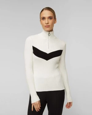 Sweter damski z rozpinanym golfem Fusalp Andromede