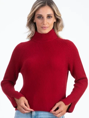 Sweter Dee Ocleppo ciemnoczerwony