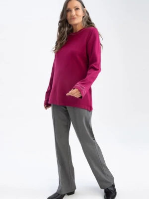 Sweter DeFacto fioletowy