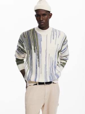 Sweter z nadrukiem Desigual