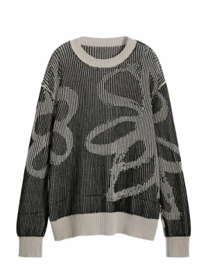 Sweter Desigual czarny