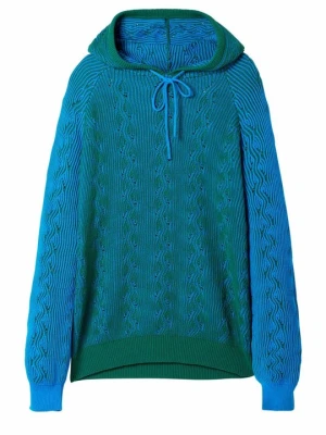 Sweter Desigual niebieski