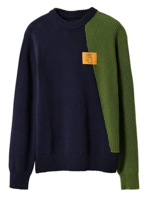 Sweter Desigual niebieski