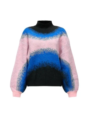 Sweter Desigual różowy