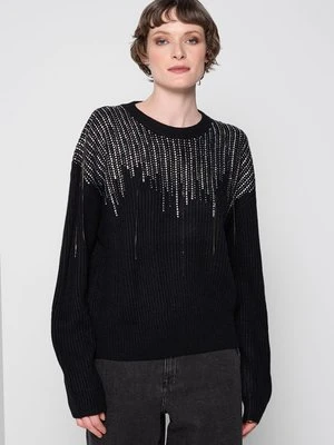 Sweter DKNY czarny
