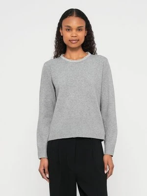 Sweter DKNY szary