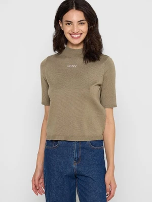 Sweter DKNY khaki