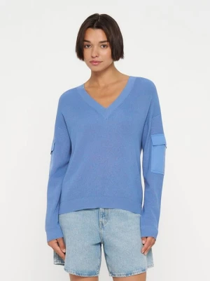 Sweter DKNY niebieski