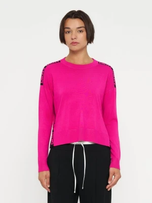 Sweter DKNY różowy