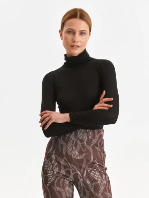 Sweter długi rękaw czarny - SSW3402CA sweter długi rękaw - TOP SECRET - Odzieżowy sklep internetowy TOP SECRET