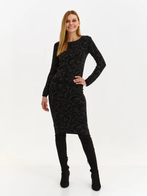 Sweter długi rękaw czarny - SSW3615CA sweter długi rękaw - TOP SECRET - Odzieżowy sklep internetowy TOP SECRET