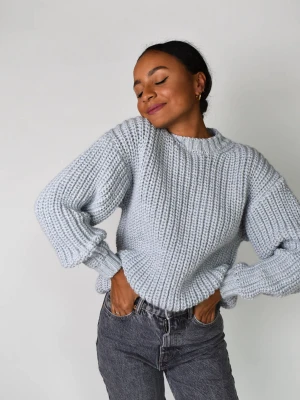 Sweter Dovie Dusty Blue LAURELLA