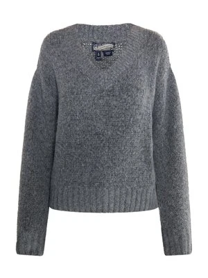Sweter Dreimaster szary melanż