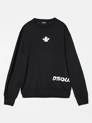 Sweter Dsquared2 czarny