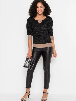 Sweter dzianinowy bonprix