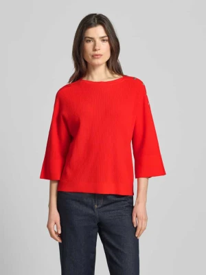 Sweter dzianinowy o kroju loose fit z mieszanki wiskozy s.Oliver BLACK LABEL