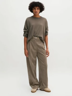 Sweter dzianinowy oversize Marc O'Polo hnědá